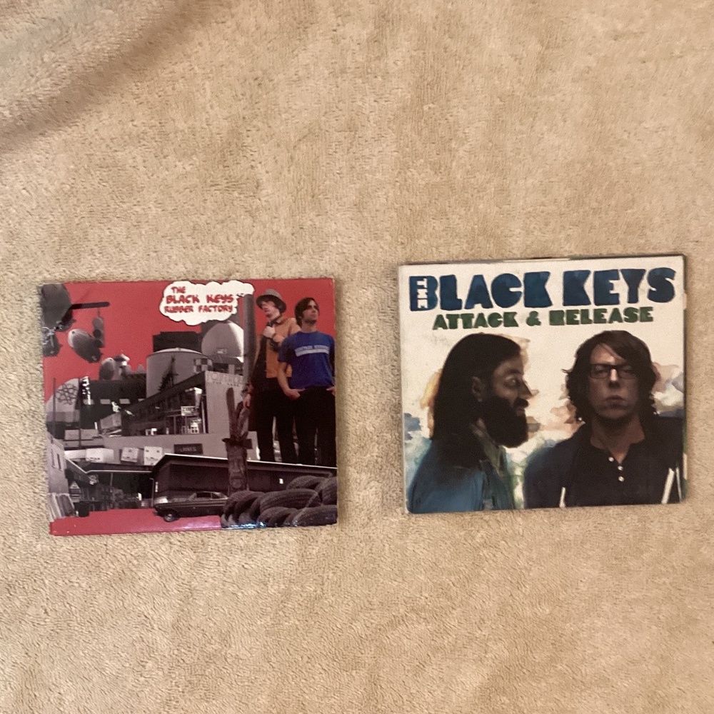 2 The Black Keys CD CD’s Rubber Factory Attack & Release